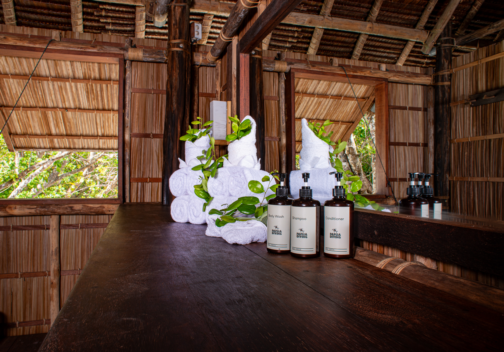 deluxe room for deluxe water cottage of Kri Eco Resort, Raja Ampat