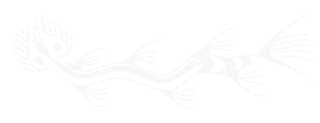 Sea animals ornament vector