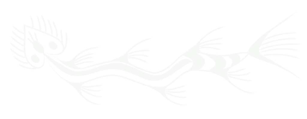 Sea animals ornament vector