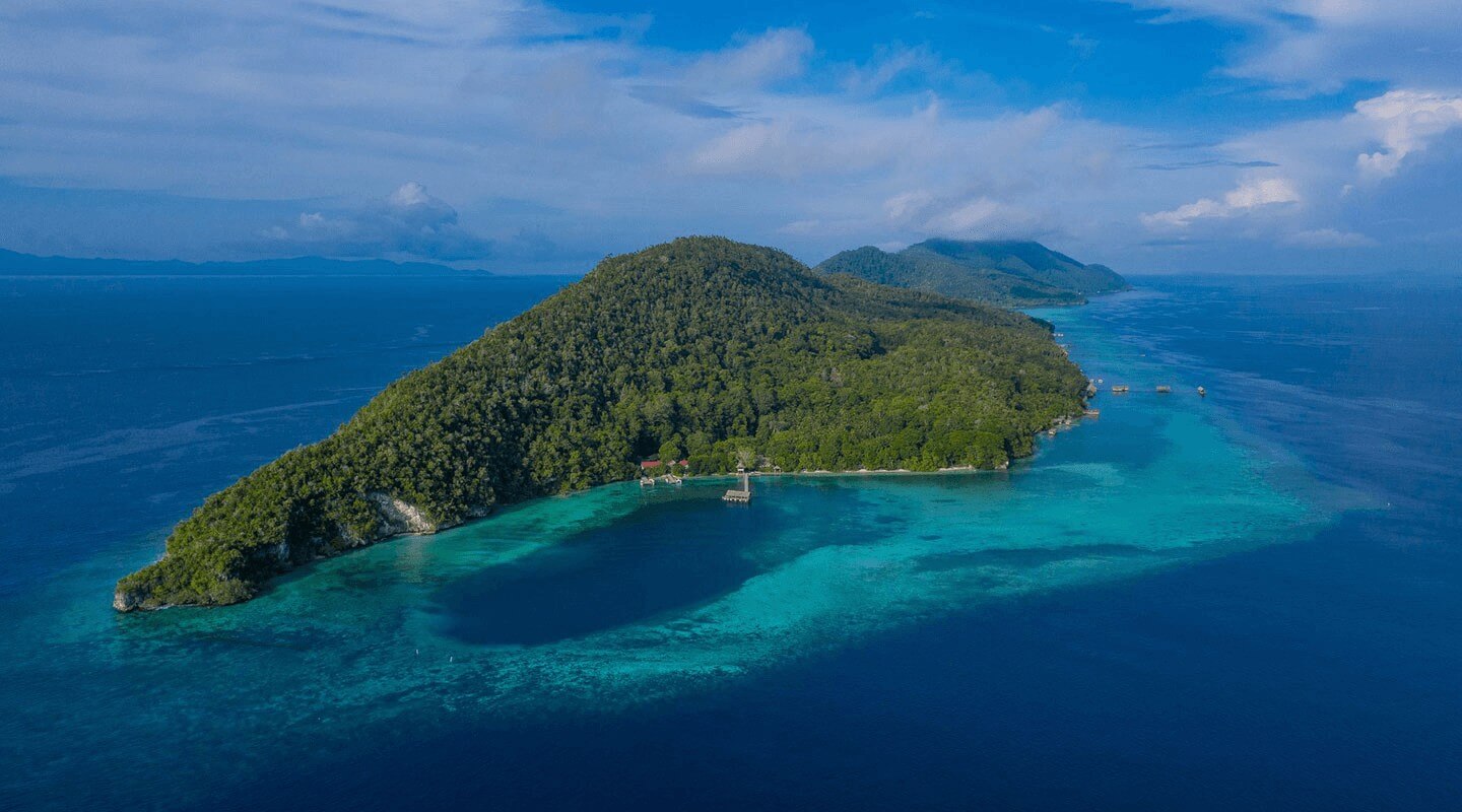 Kri Island Aerial Photo