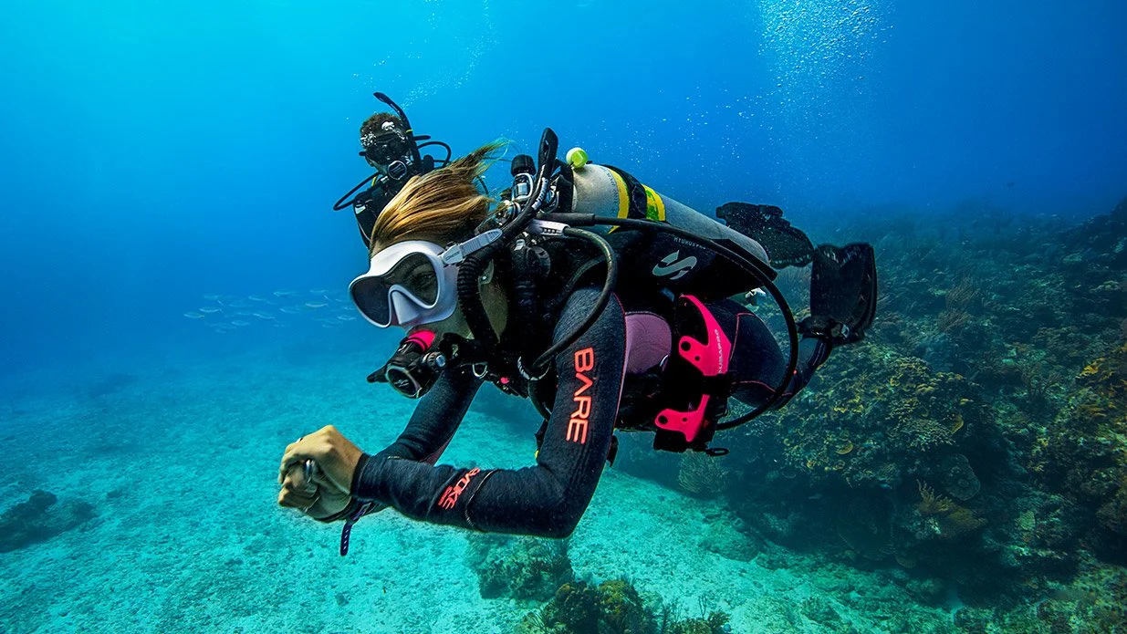 Scuba diver in Raja Ampat