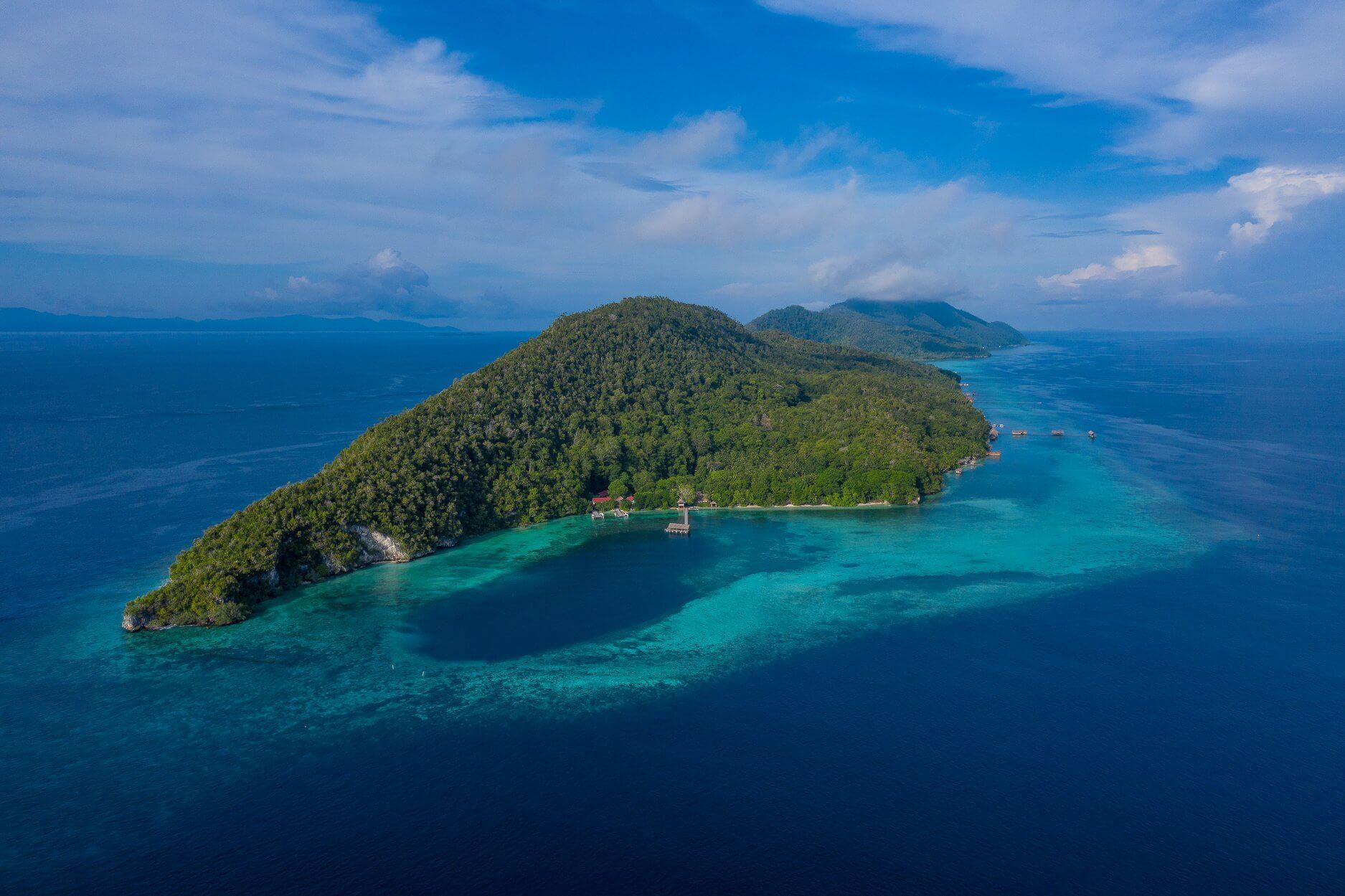 Kri Island aerial photo