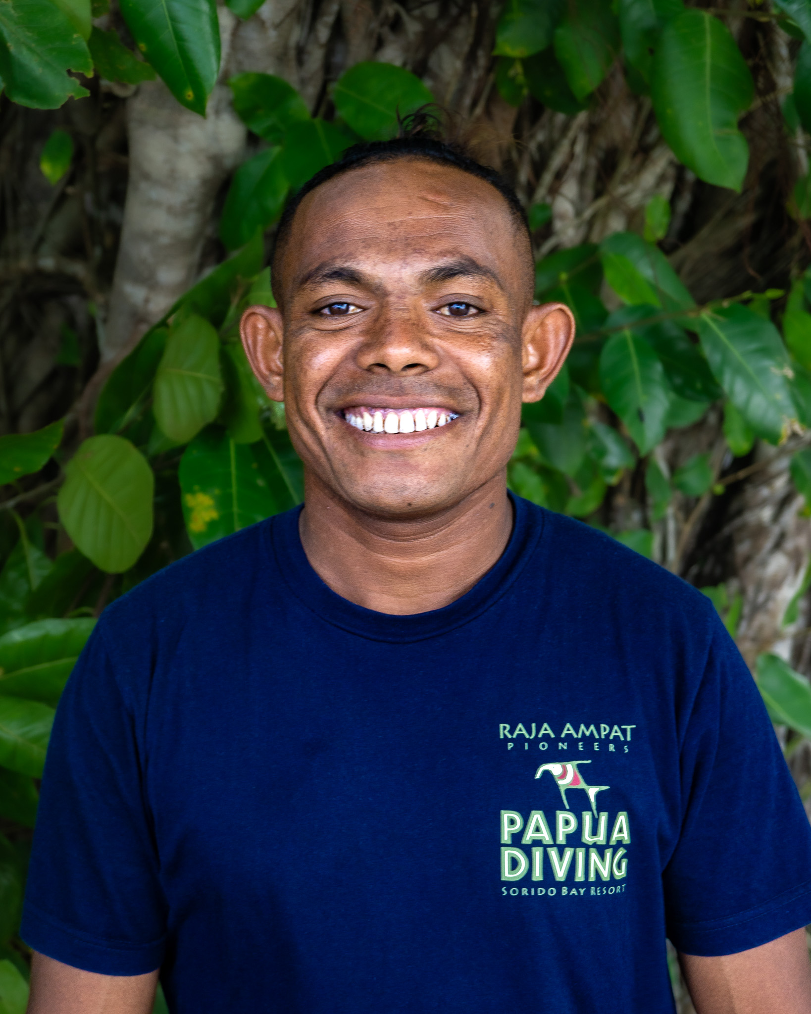 rudi, Papua Diving Resorts team
