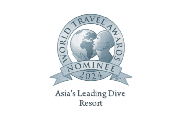 world travel awards 2024, asia's leading dive resort logo