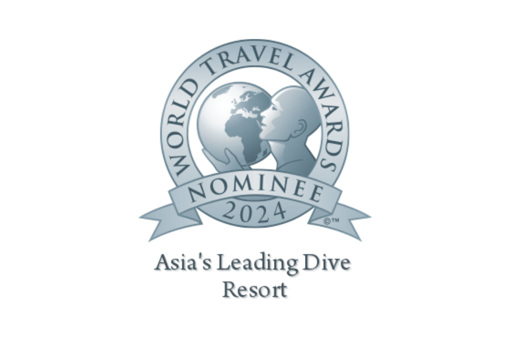 world travel awards 2024, asia's leading dive resort logo