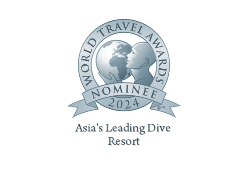 world travel awards 2024, asia's leading dive resort logo