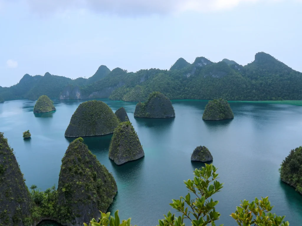 sea view of Raja Ampat, Indonesia