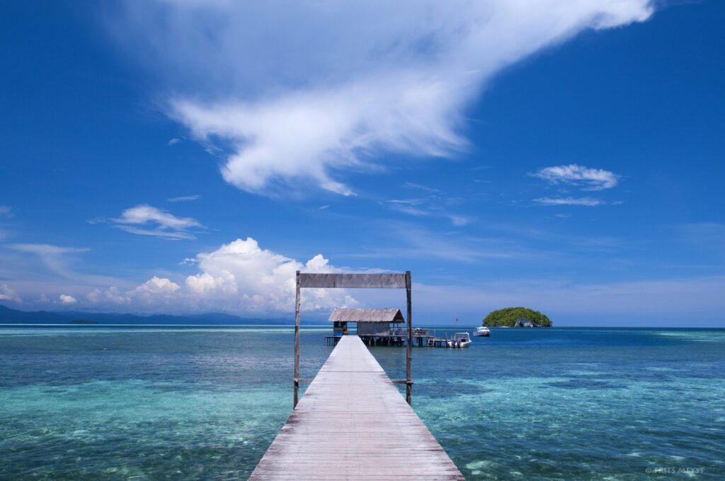 Sorido Jetty - Sorido Bay Resort, Raja Ampat, Indonesia